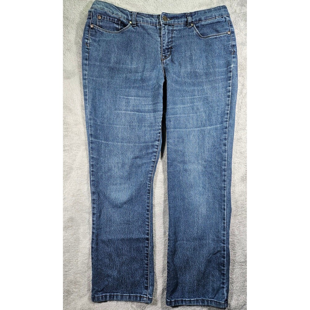 Relativity Womens Jeans Bootcut Sz 16